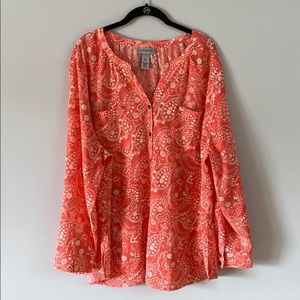 Catherine’s 2X Tunic Blouse